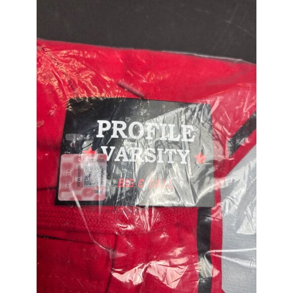 Ohio State Buckeyes Red Hoodie NWT XLT Profile Varsity Men’s Polyester Cotton - Picture 2 of 4